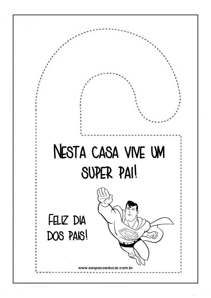 AVISO DE PORTA DIA DOS PAIS