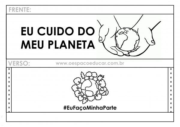 Meio Ambiente: faixa protetor do meio ambiente
