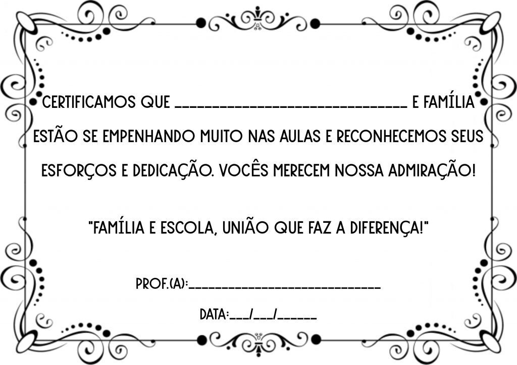 CERTIFICADO DE PARTICIPAÇÃO