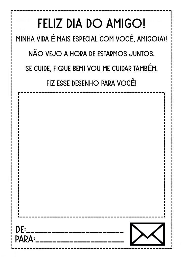 DIA DO AMIGO