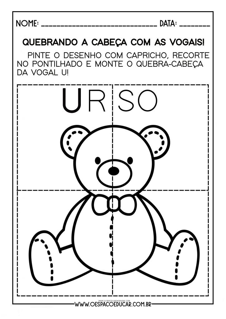 QUEBRA CABEÇA DAS VOGAIS