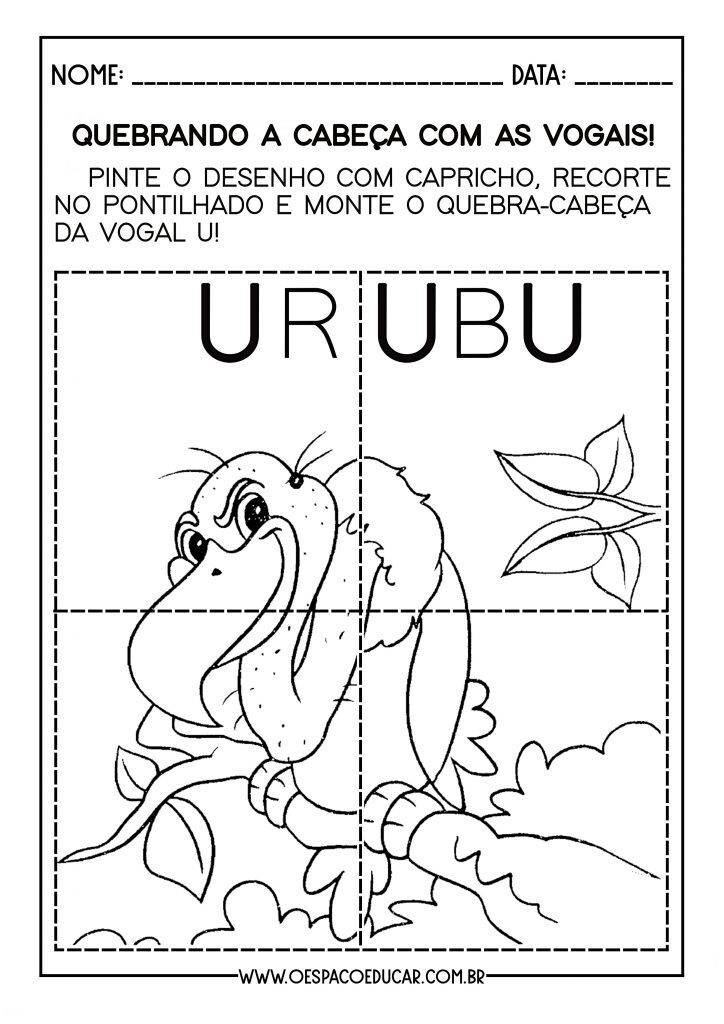 QUEBRA CABEÇA DAS VOGAIS