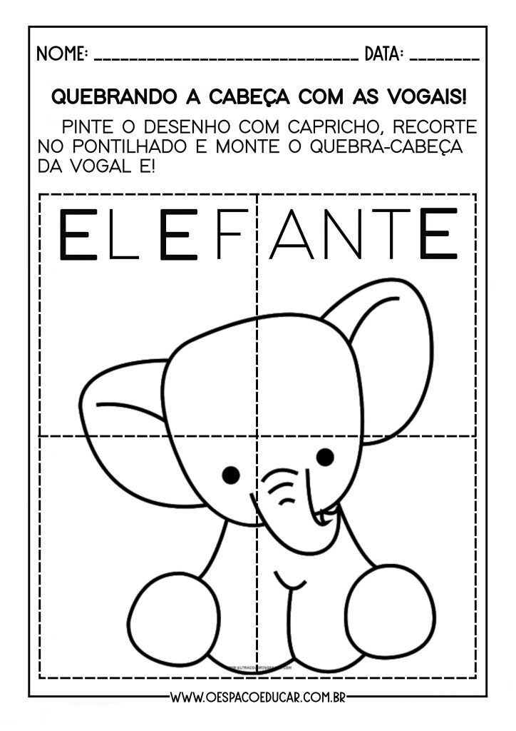 QUEBRA CABEÇA DAS VOGAIS
