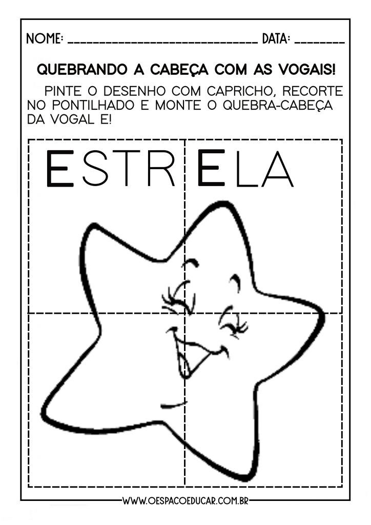 QUEBRA CABEÇA DAS VOGAIS