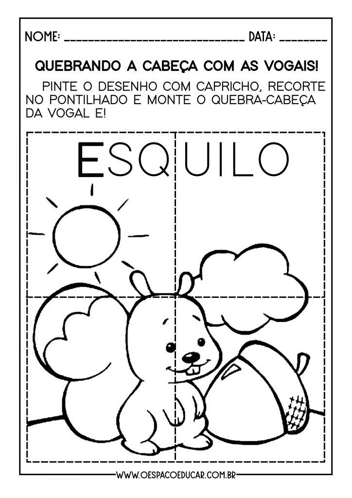 QUEBRA CABEÇA DAS VOGAIS