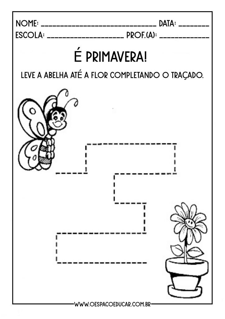 Atividades primavera