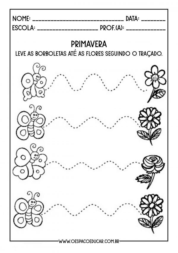 Educação Infantil: atividades para trabalhar a Primavera