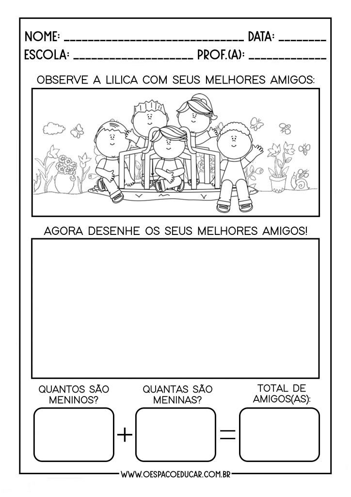 Dia das crianças educação infantil