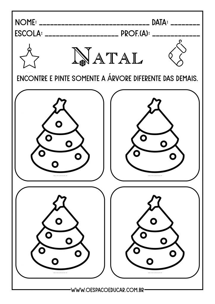 Educação Infantil: atividades natalinas para download!