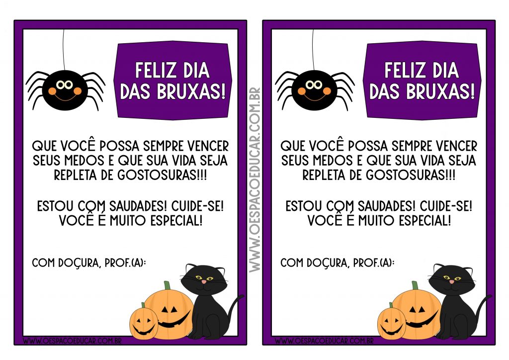 Cartão halloween