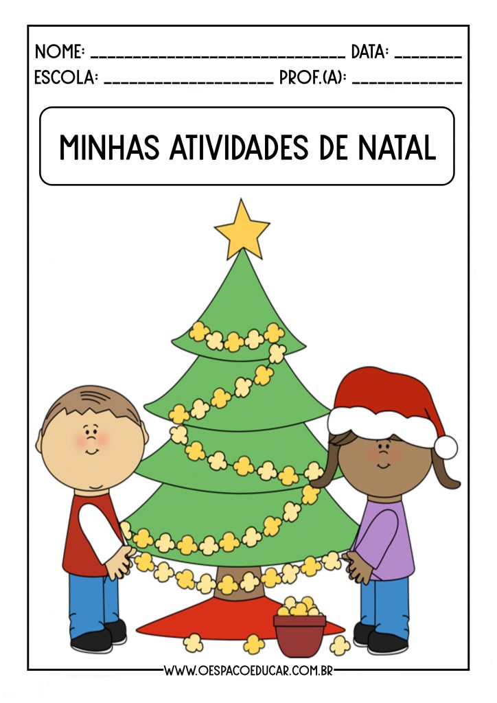 Minhas atividades de Natal