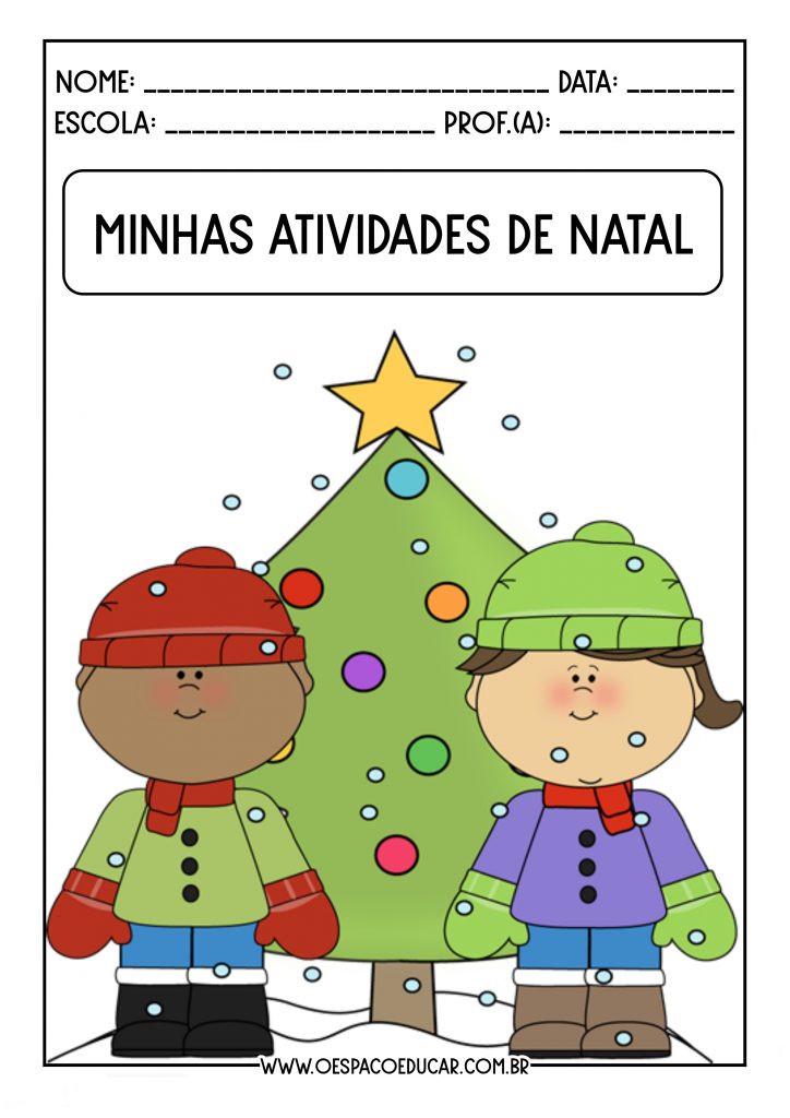 Minhas atividades de Natal