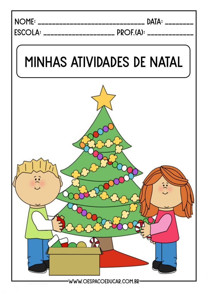 Minhas atividades de Natal