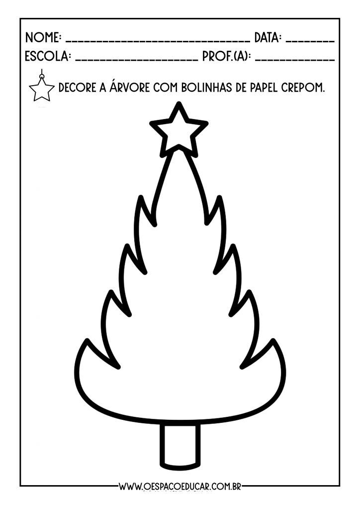 Educação Infantil: atividades natalinas para download!