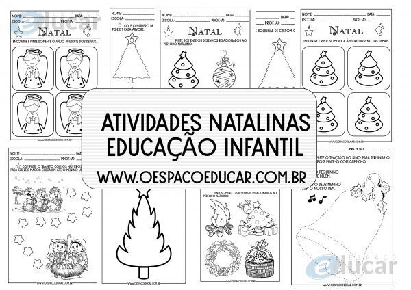 Educação Infantil: atividades natalinas para download!