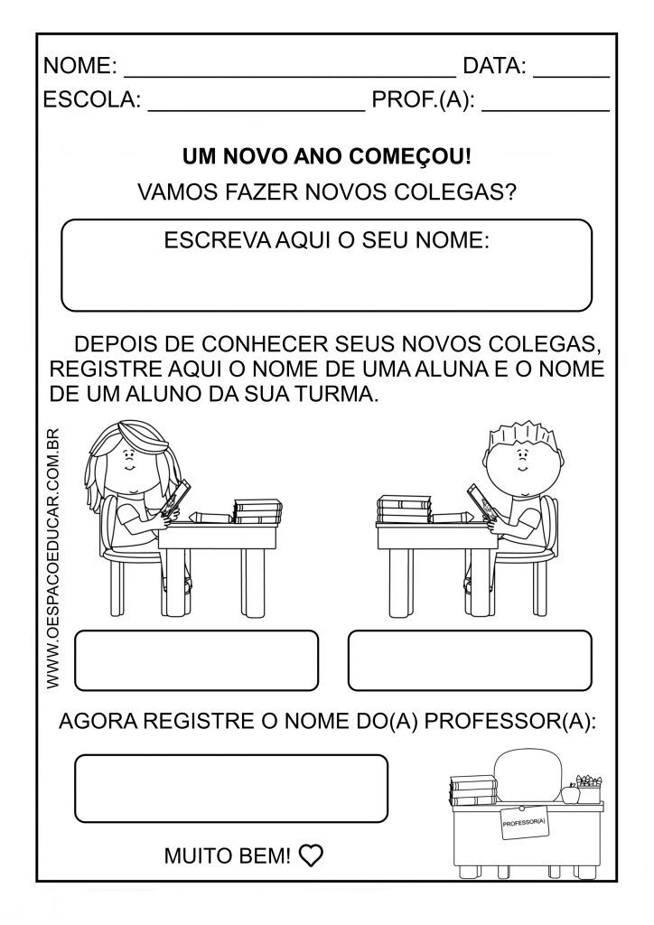 ATIVIDADES VOLTA AS AULAS ENSINO FUNDAMENTAL