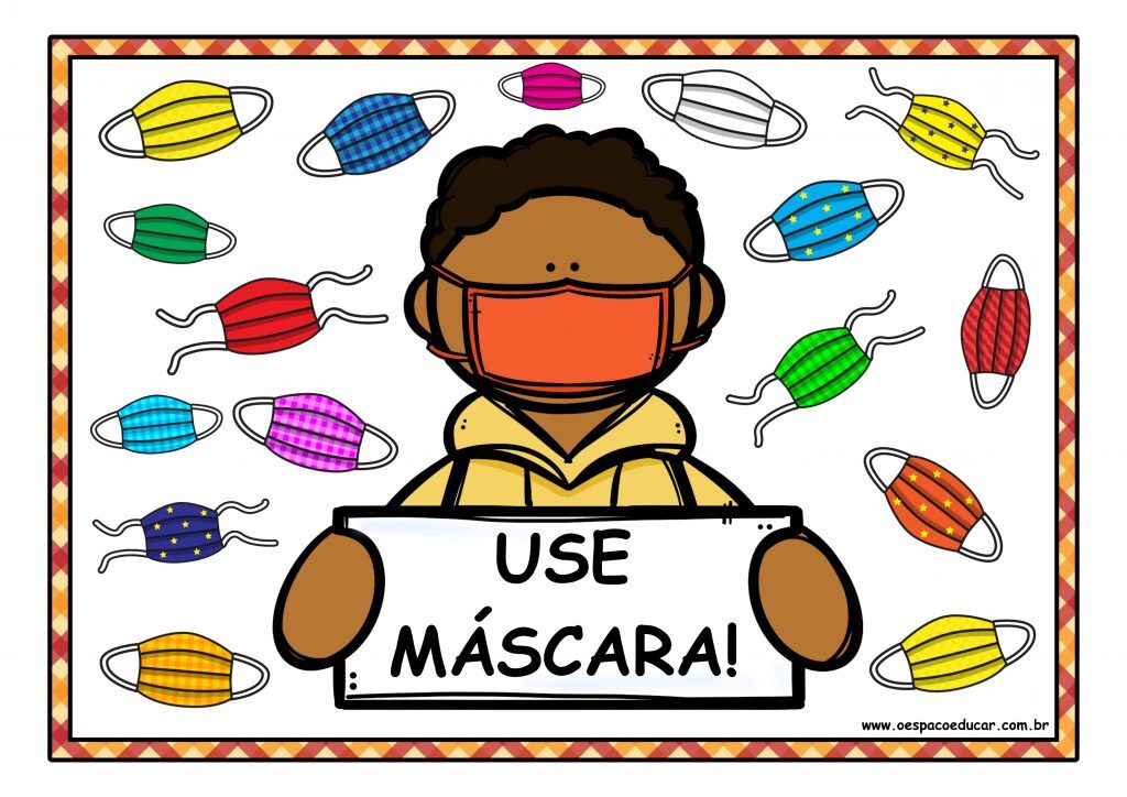 CARTAZES MÁSCARAS