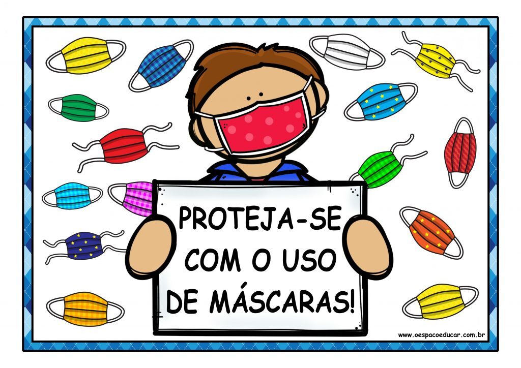 CARTAZES MÁSCARAS