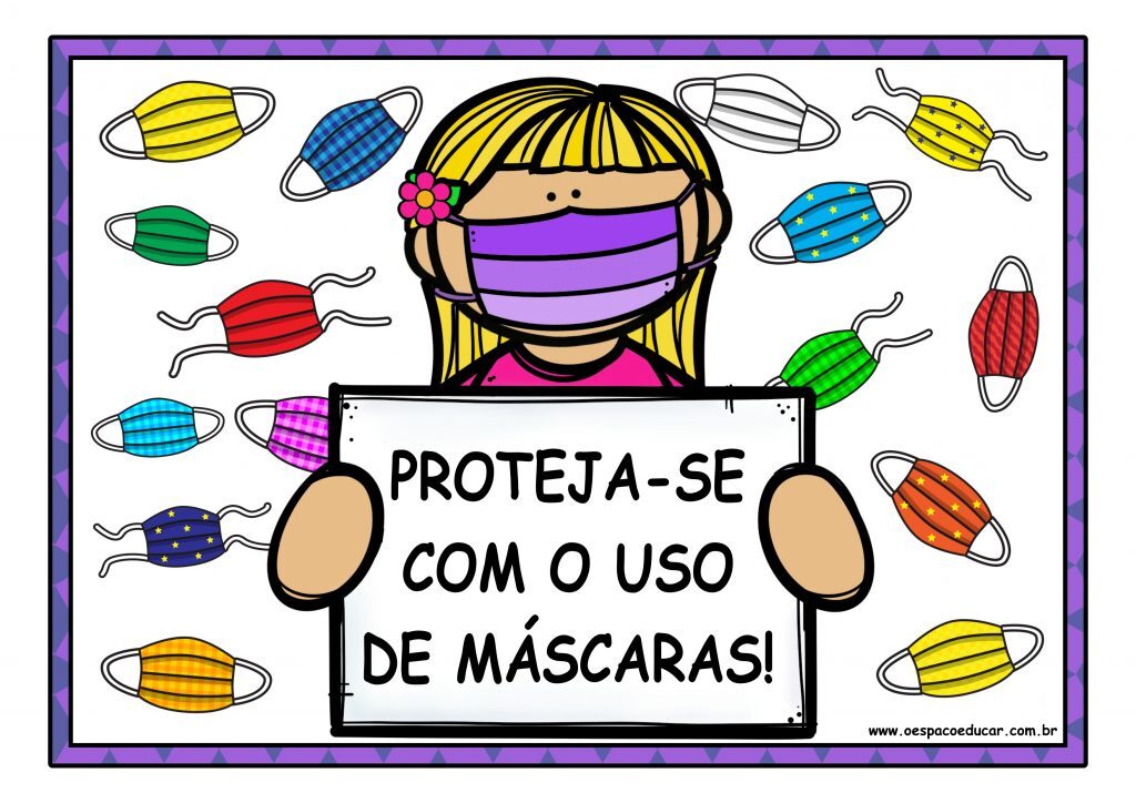 CARTAZES MÁSCARAS