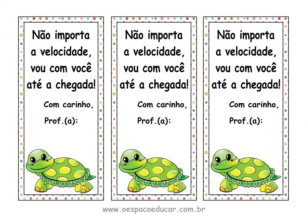Recado lembrancinha