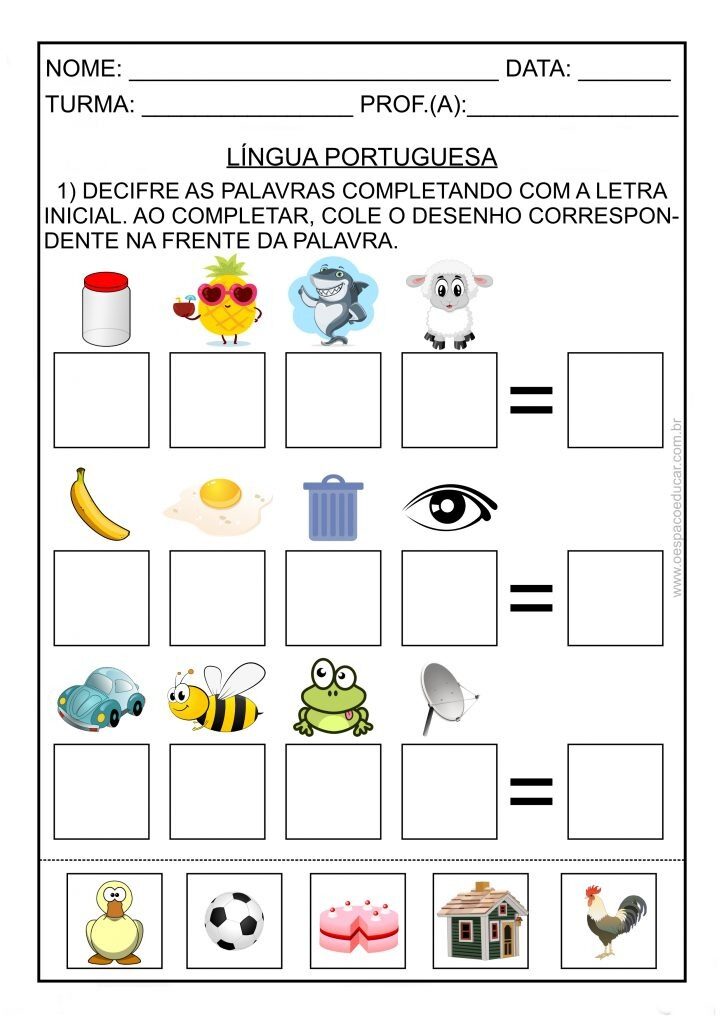 DECIFRANDO PALAVRAS