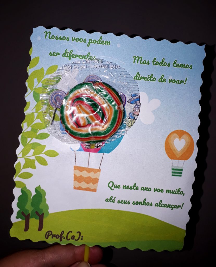 Volta às aulas: Lembrancinha com pirulito para imprimir!