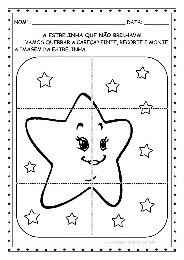 Sequencia a estrelinha que não brilhava