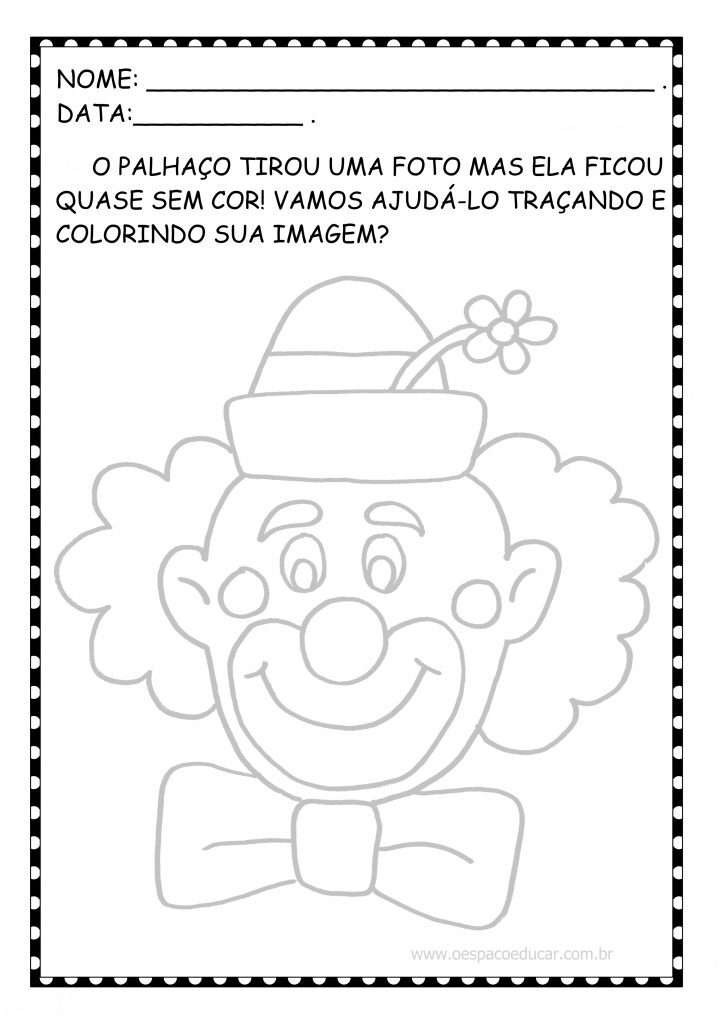 ATIVIDADES PALHAÇOS