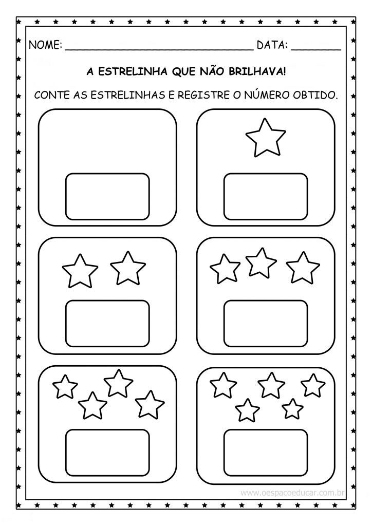 Sequencia a estrelinha que não brilhava