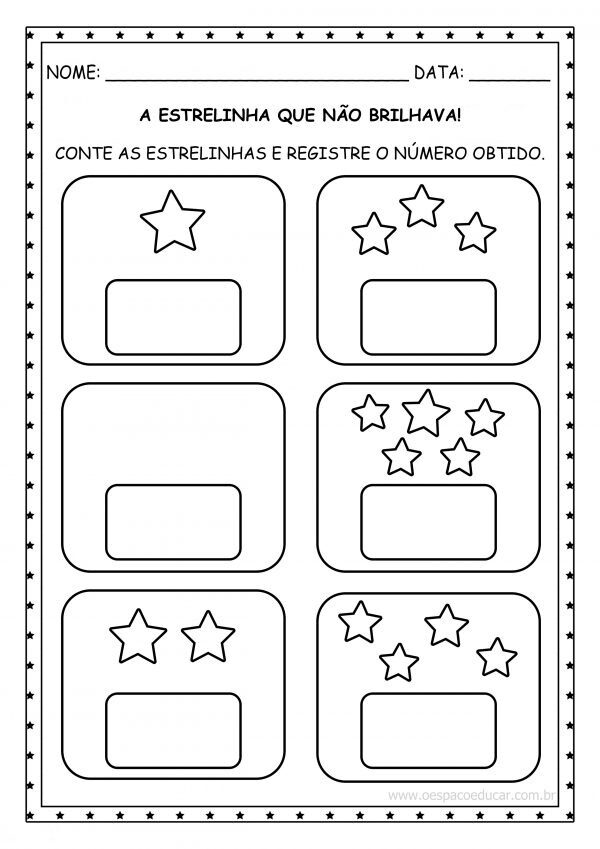 Educação Infantil: sequência didática da história “A estrelinha que não brilhava”!