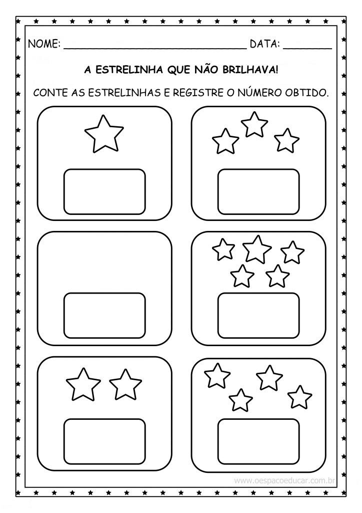 Sequencia a estrelinha que não brilhava
