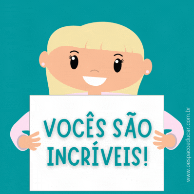 Aulas remotas: Figurinhas de incentivo animadas!