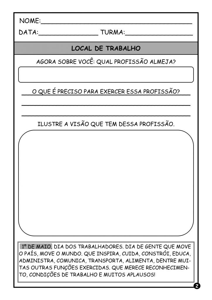 DIA DO TRABALHO