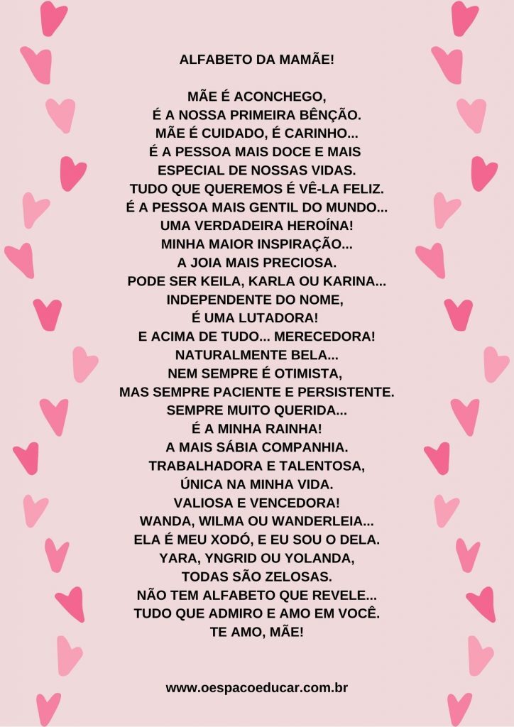 ALFABETO DA MAMÃE!