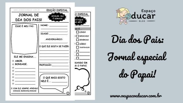 Dia dos Pais: Jornal especial do Papai!