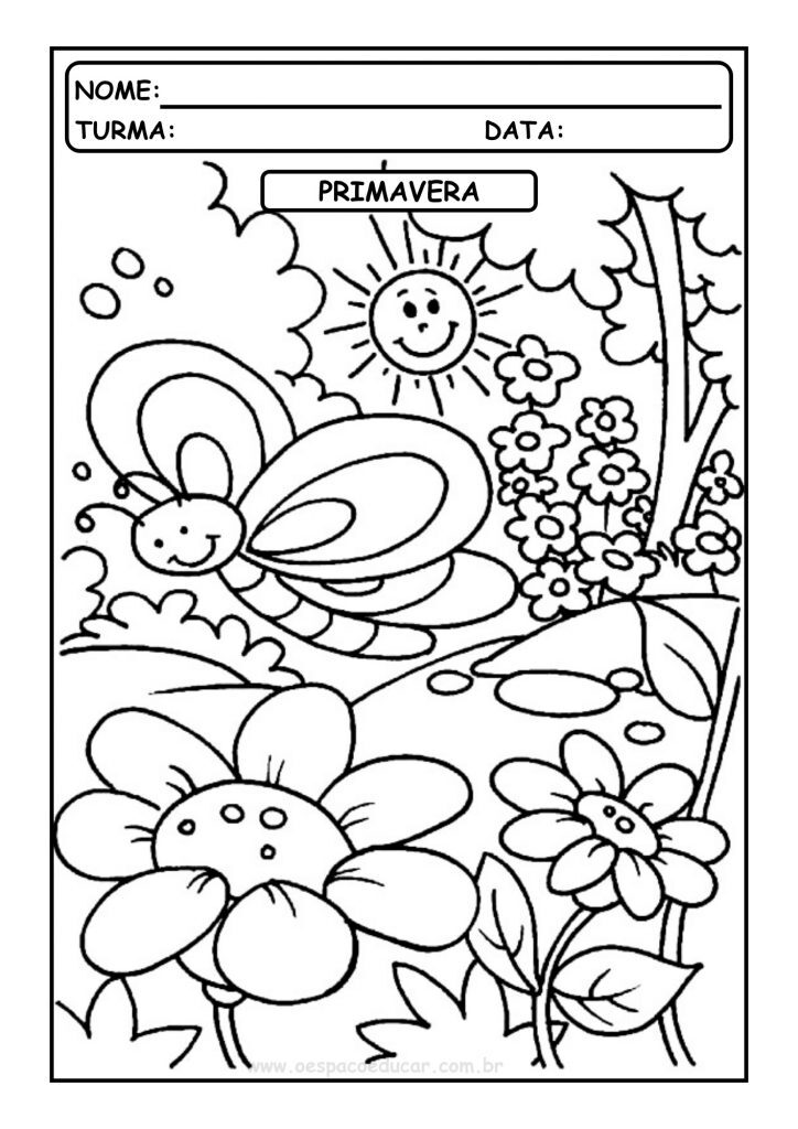 Educação Infantil: atividades para a Primavera!