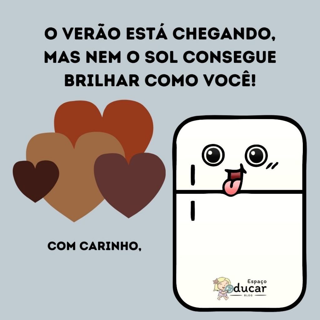 O verão está chegando!