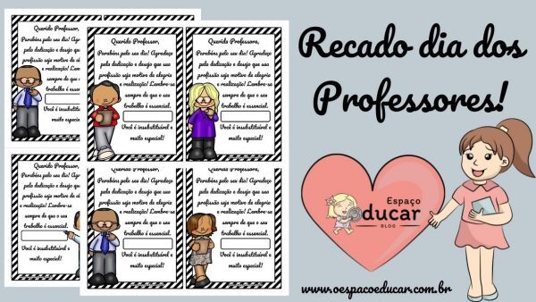 Recado dia dos Professores!