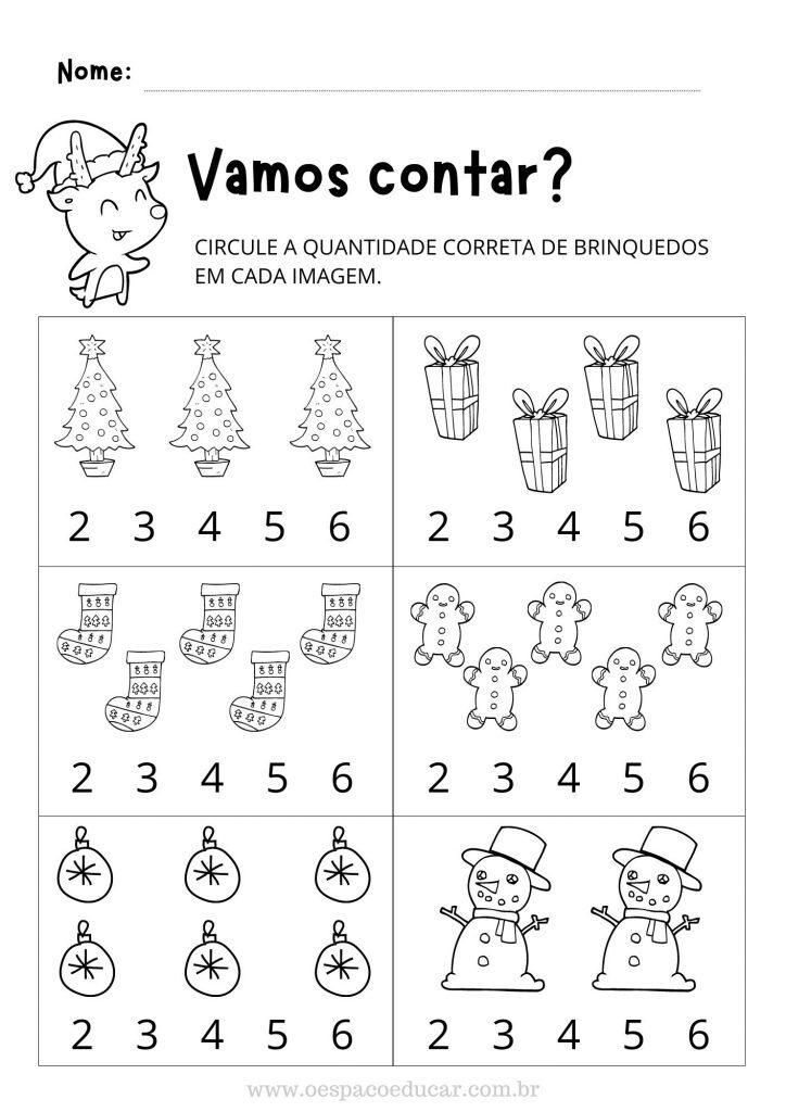 Educação Infantil e Natal: vamos contar?