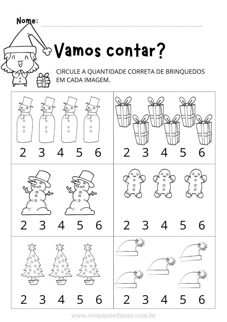 Educação Infantil e Natal: vamos contar?