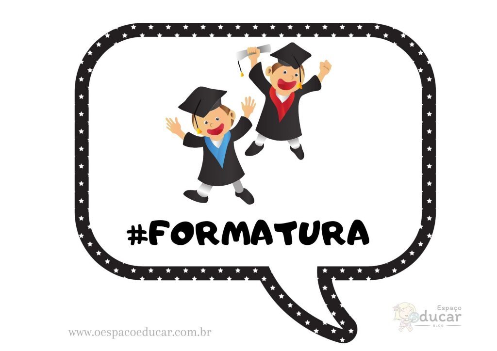 Plaquinhas de Formatura!