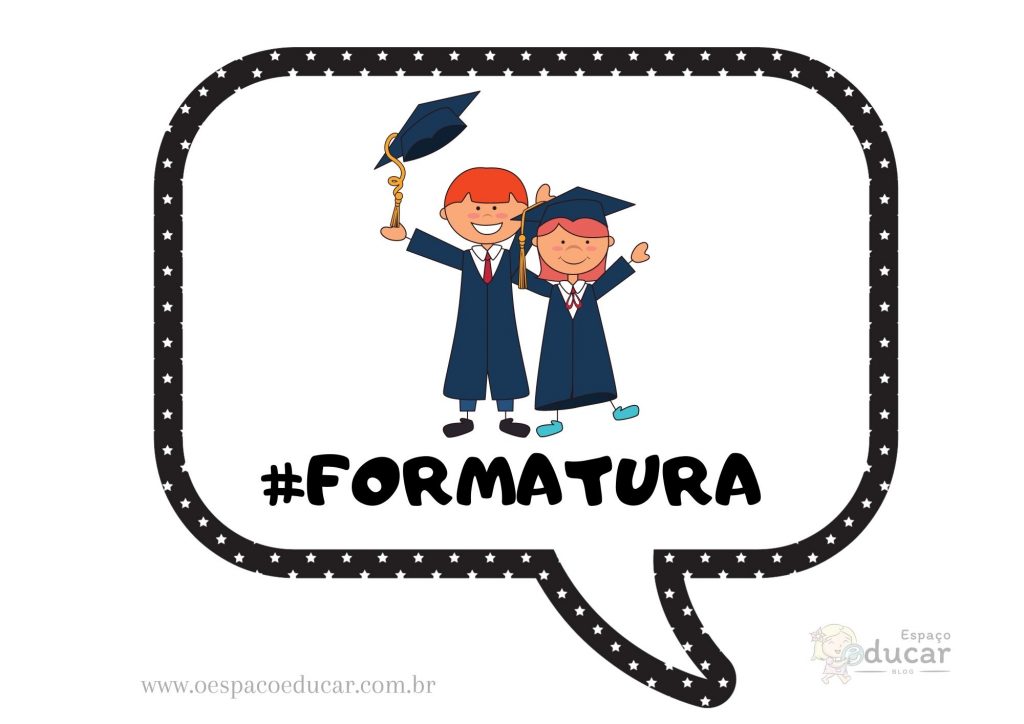 Plaquinhas de Formatura!