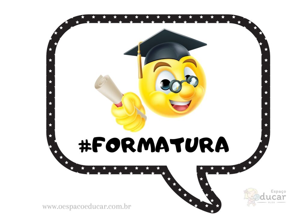 Plaquinhas de Formatura!