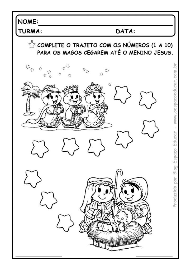 Atividades natal educação infantil