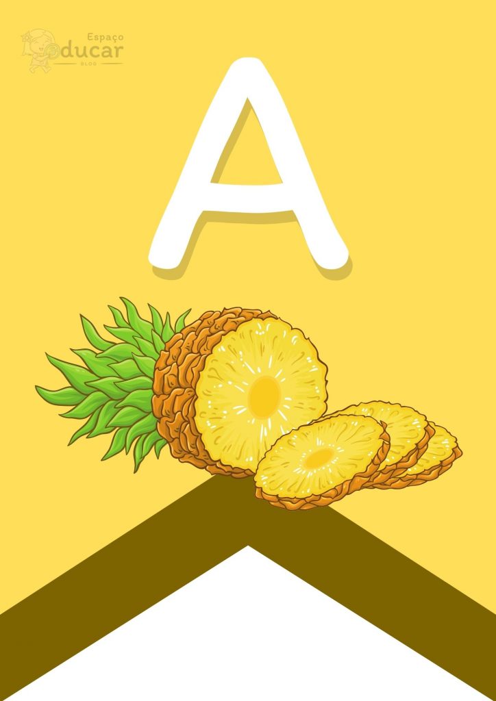 Alfabeto em bandeirolas!