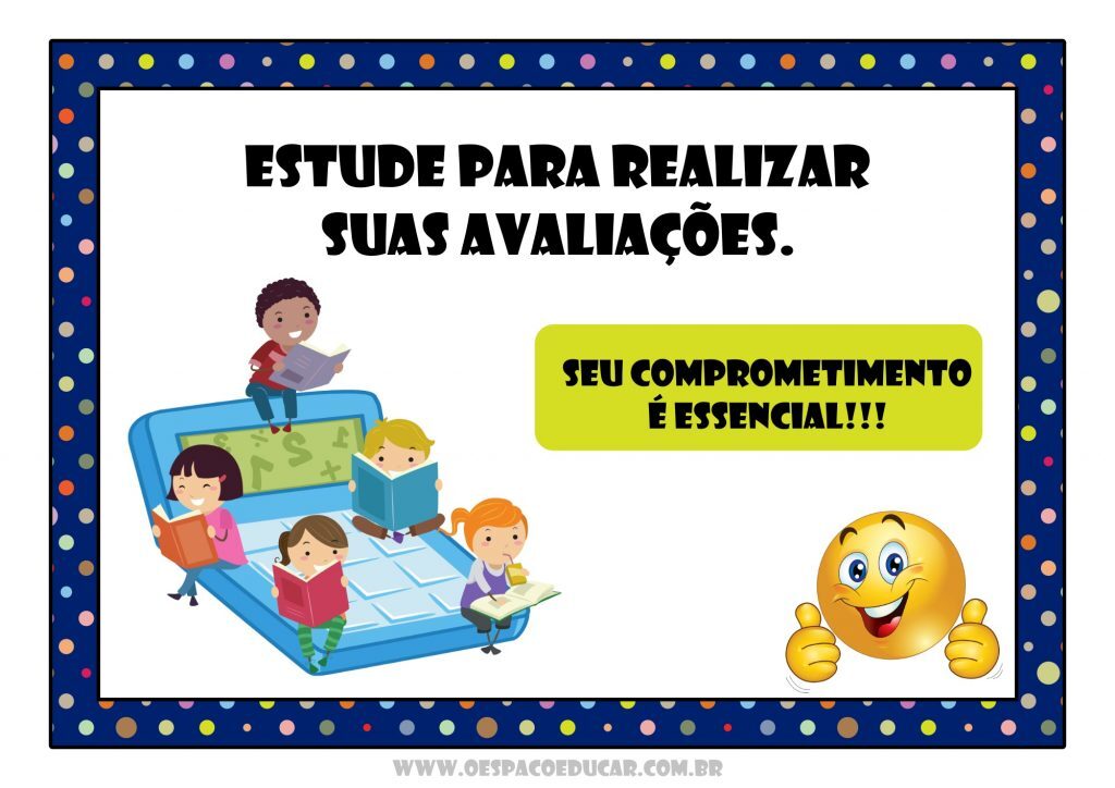 Combinados para o Ensino Fundamental!