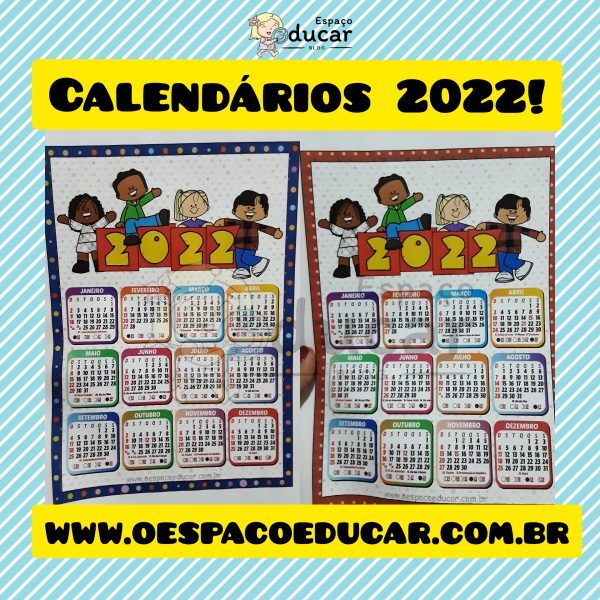 Calendários 2022!