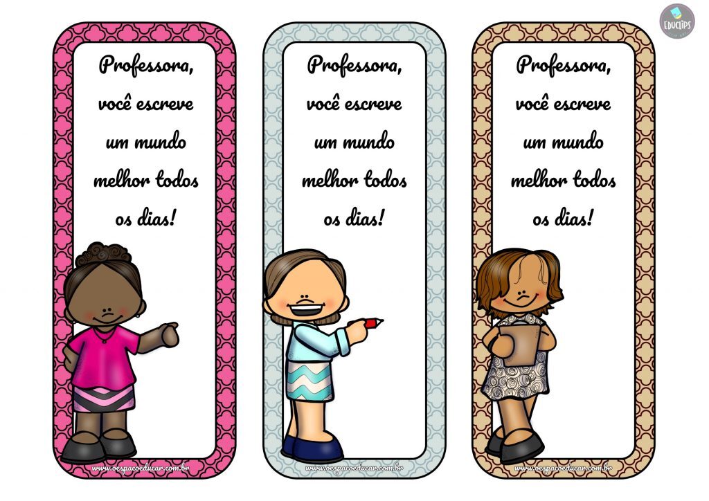 Professora você escreve todos os dias um mundo melhor