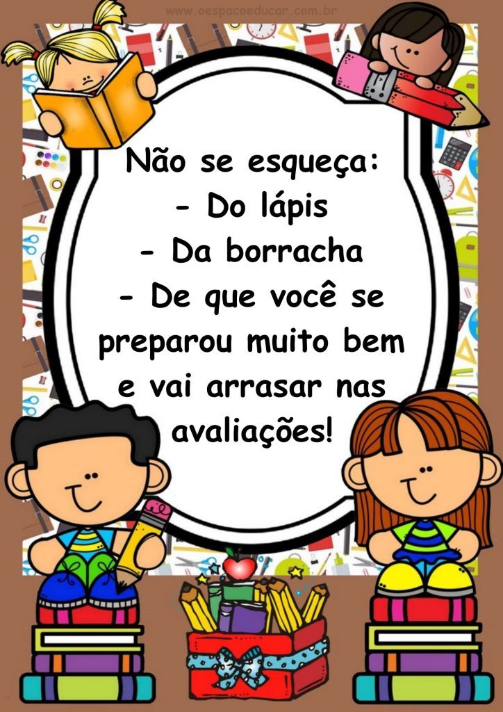 Cartazes avaliações