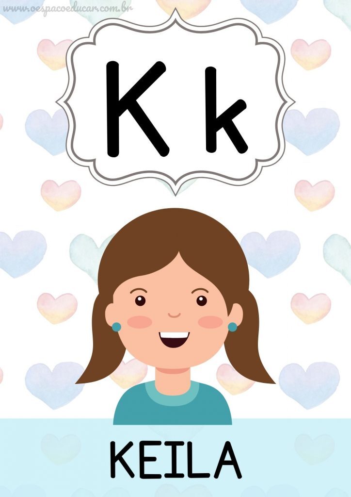 Educação infantil: lindo alfabeto para imprimir!